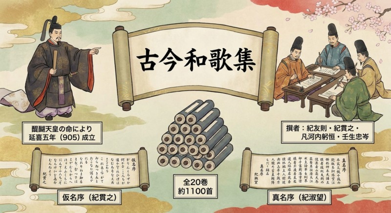 古今和歌集とは？成立・特徴・歌風を書道視点でやさしく解説