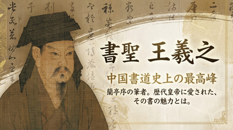 蘭亭序を書いた王羲之とは？