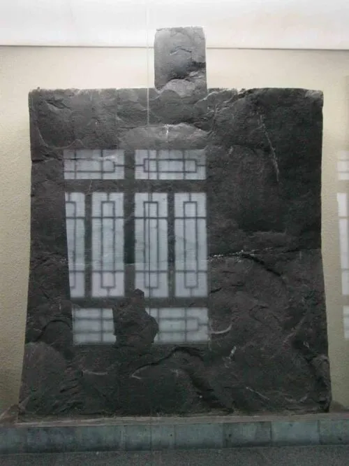 博物館にある石門頌