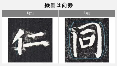 顔勤礼碑は向勢