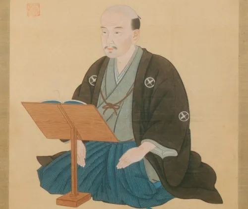 川原慶賀筆:荻生徂徠肖像